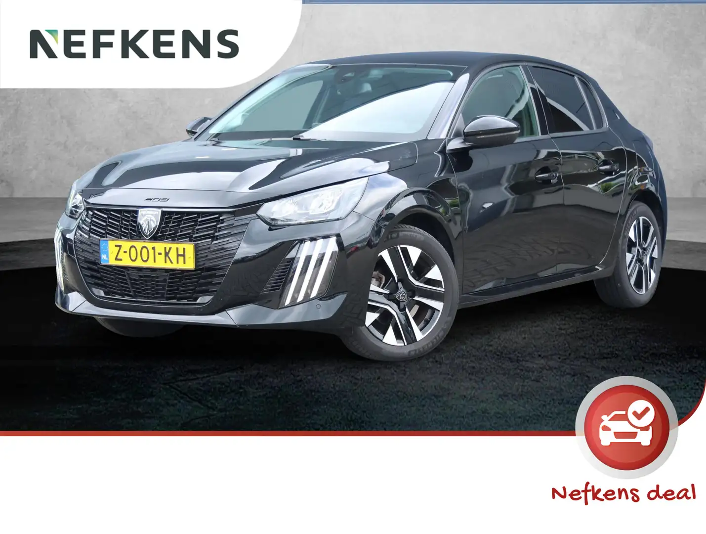 Peugeot 208 1.2 PureTech 100 Allure | Navigatie | Achteruitrij Zwart - 1