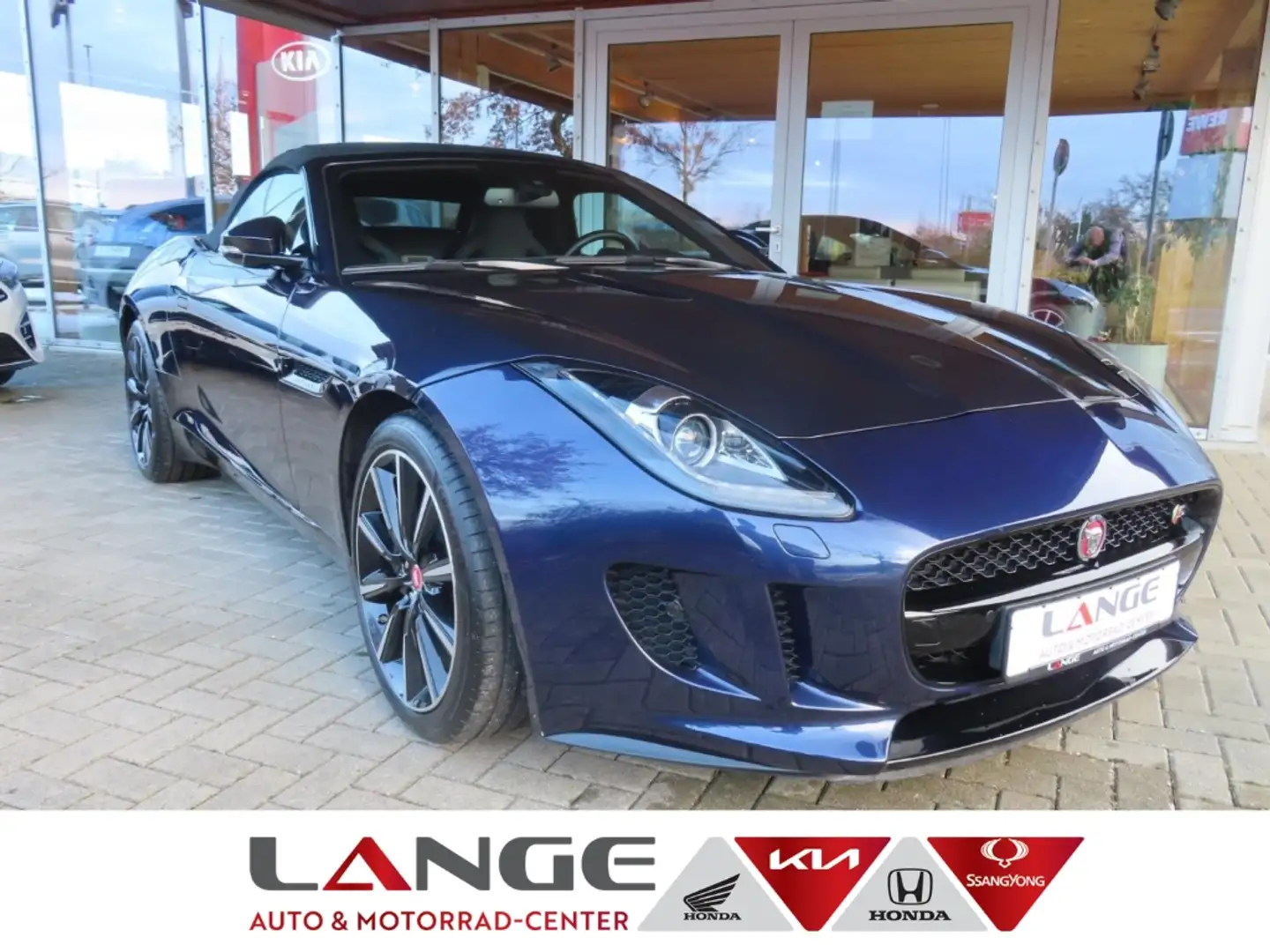Jaguar F-Type 3.0 S Cabriolet Navi Leder Memory Sitze Soundsyste Bleu - 1