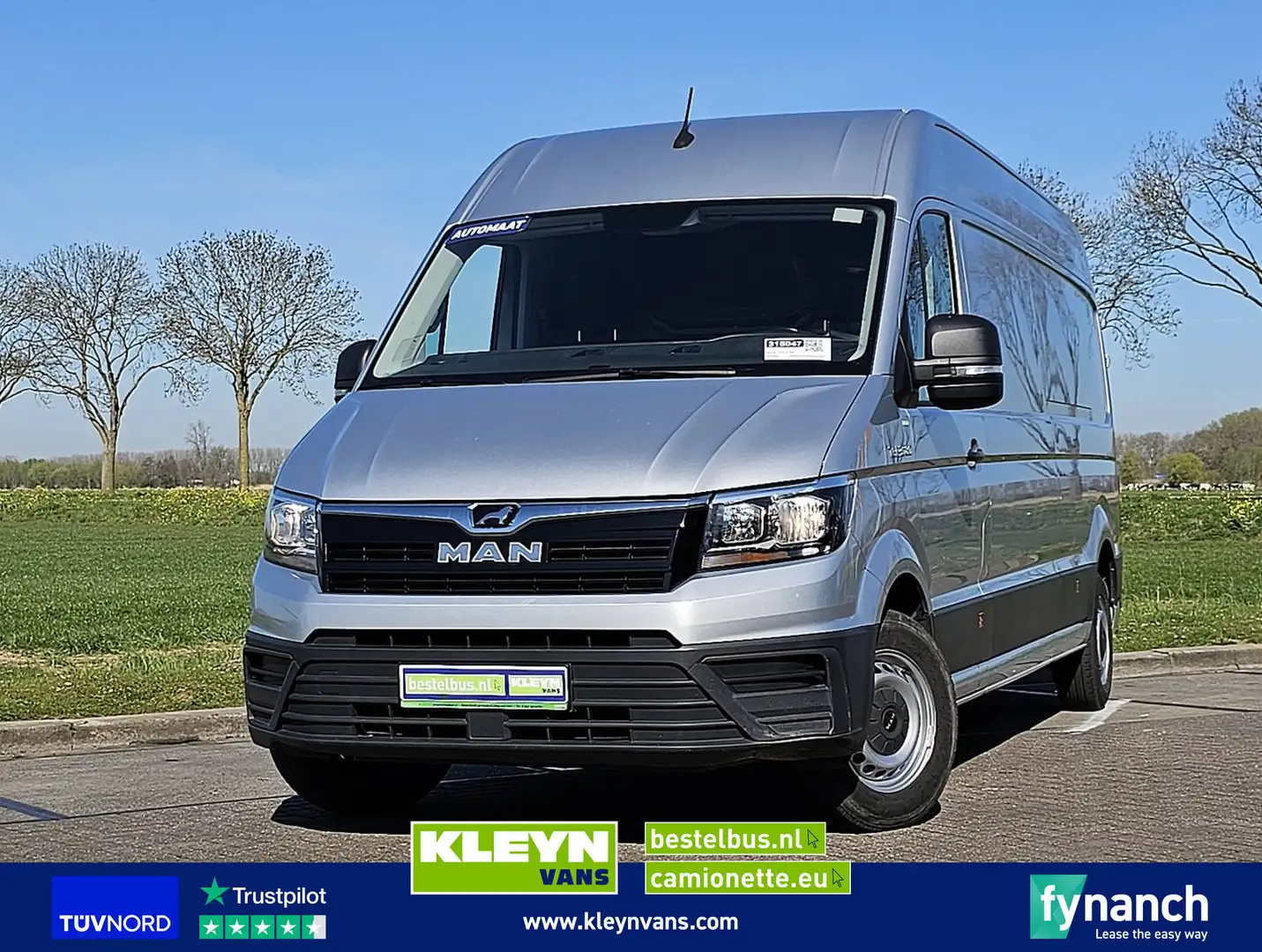 MAN TGE 3.180 ac automaat EURO6 Argent - 1