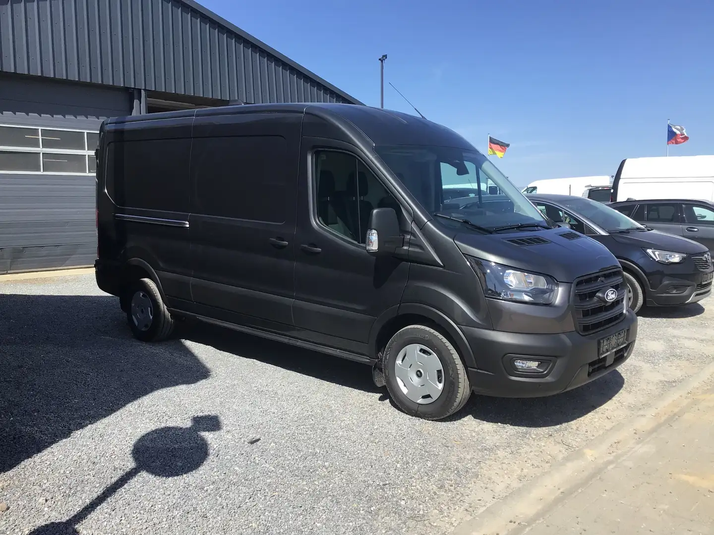 Ford Transit l3h2 130pk automaat 2025 10km FULL/option 32950e Gris - 1