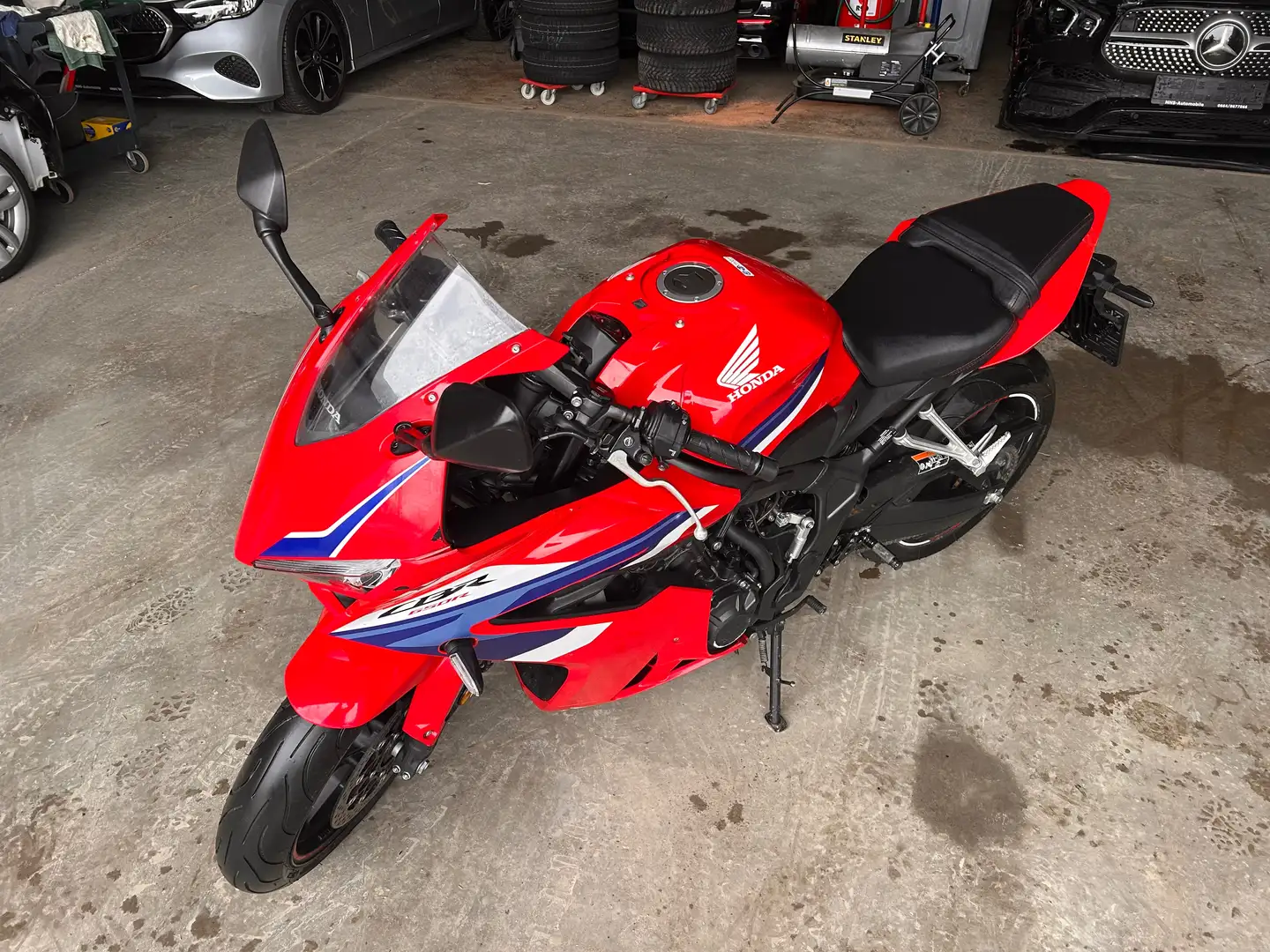 Honda CBR 650 R e-Clutch Unfallfahrzeug Rojo - 1