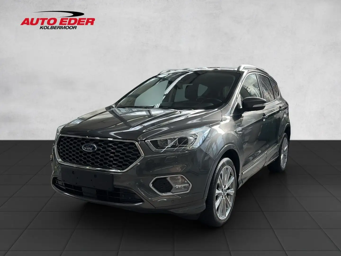 Ford Kuga Vignale Bluetooth Navi Vollleder Klima Grigio - 2