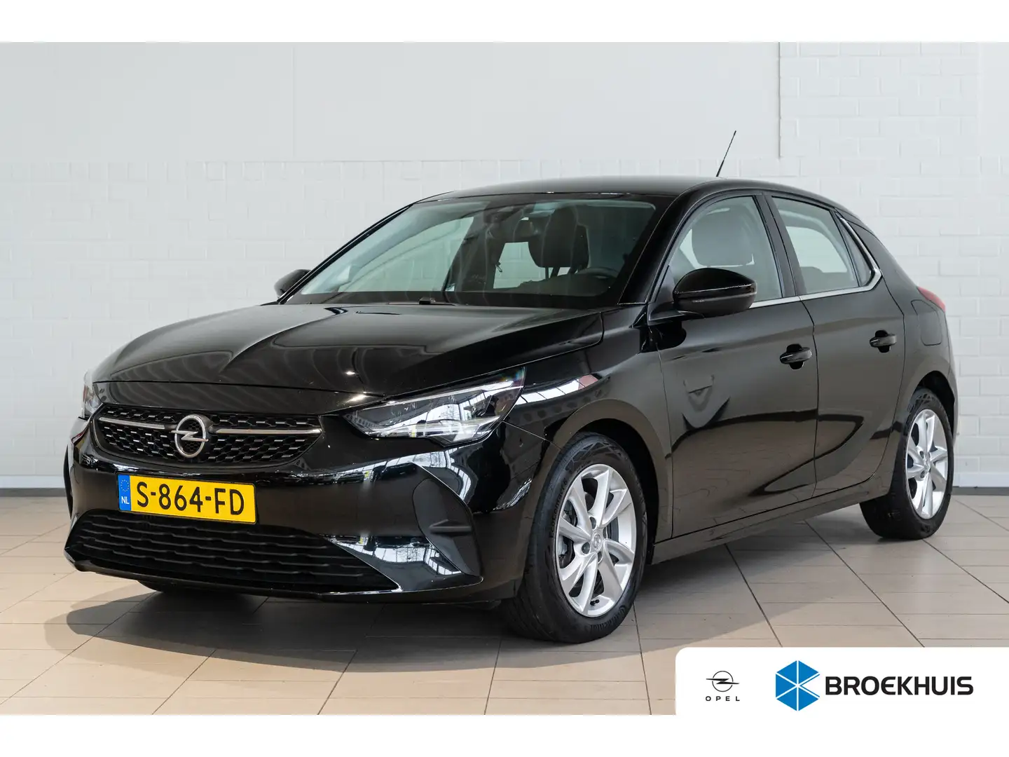 Opel Corsa 1.2 Turbo 100PK Elegance | Apple Carplay & Android Schwarz - 1