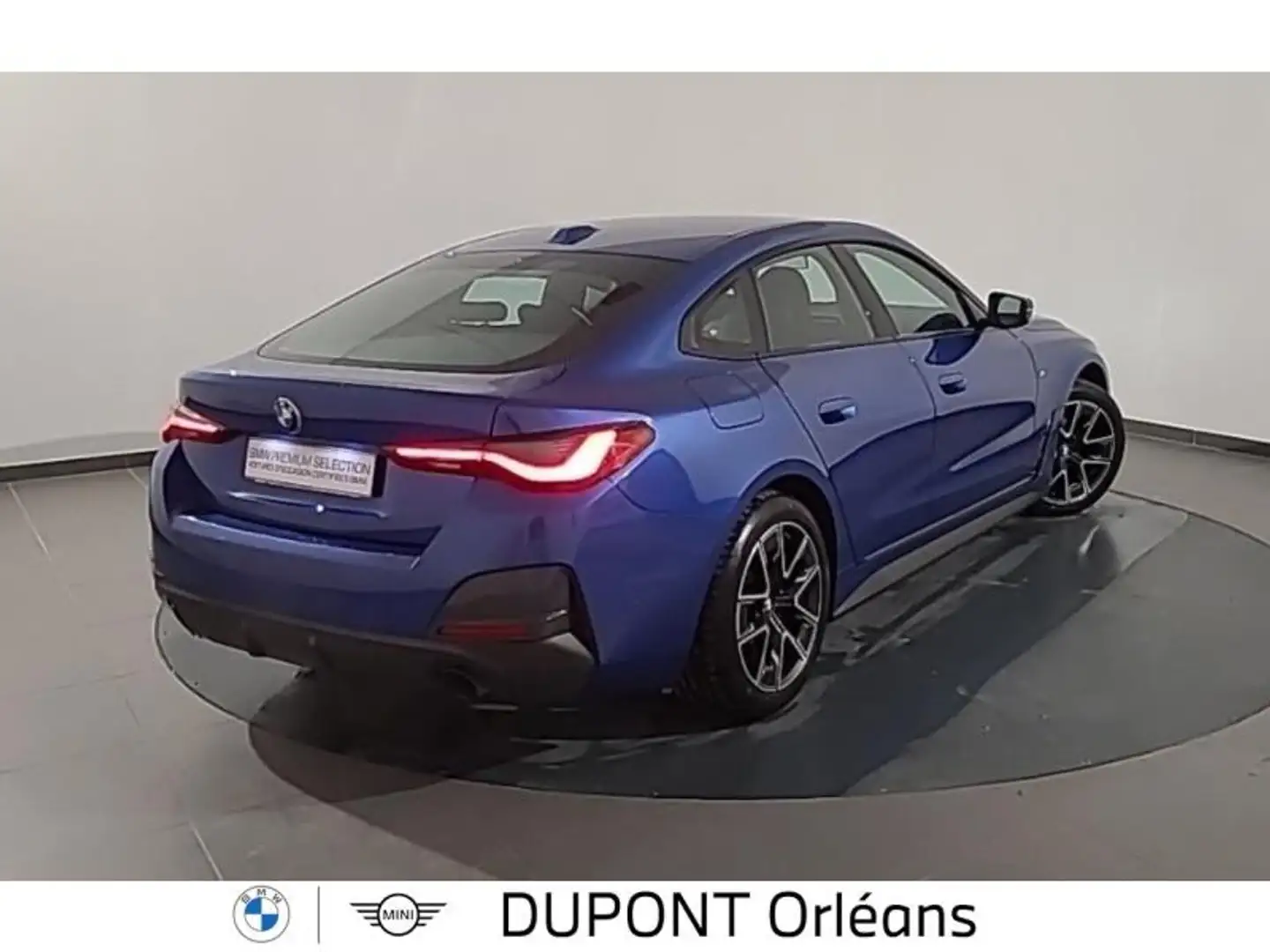 BMW 420 420iA 184ch M Sport Bleu - 2