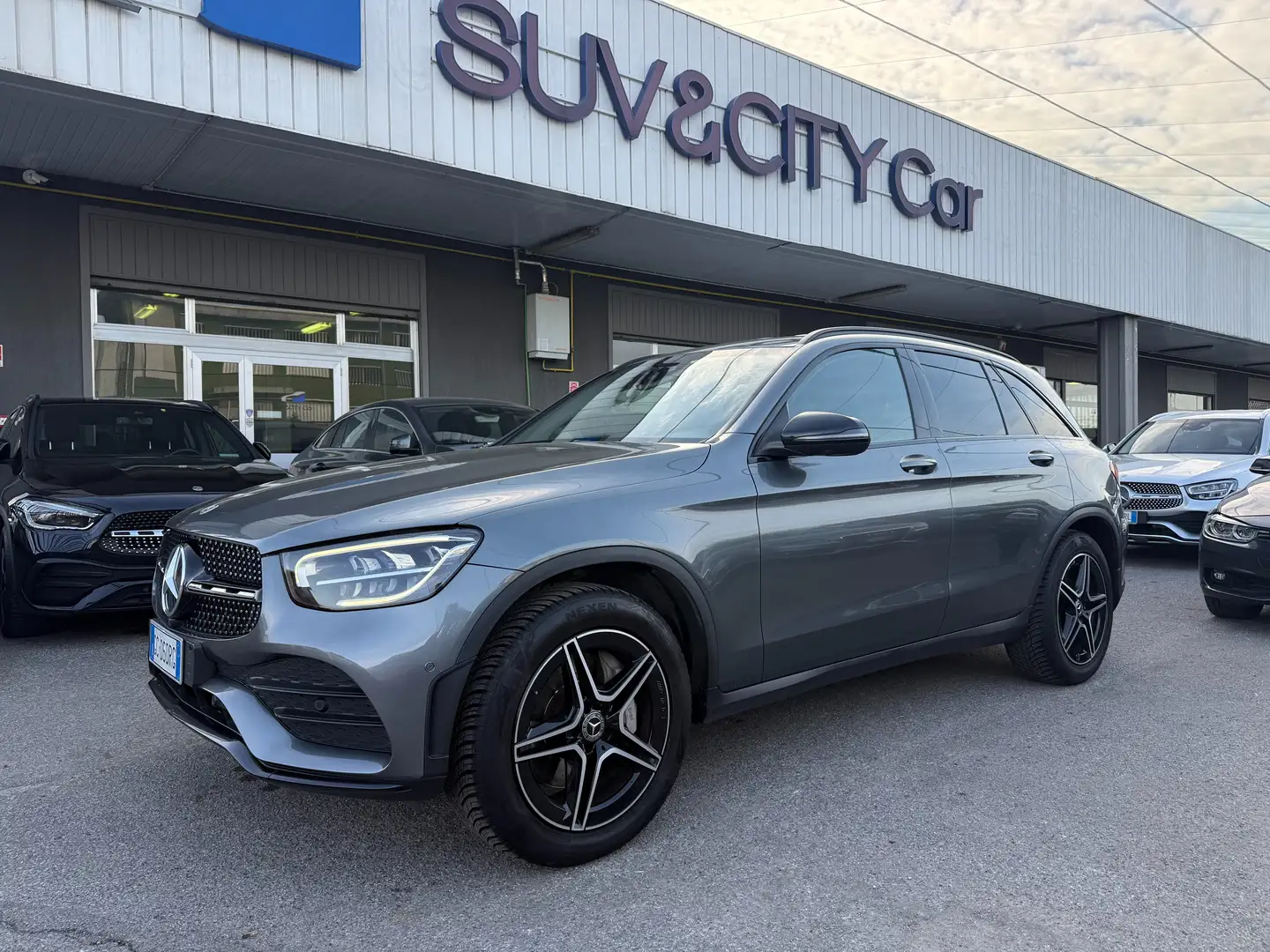 Mercedes-Benz GLC 300 d Premium 4matic auto Grigio - 1