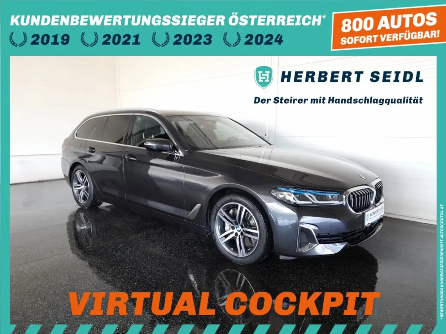 BMW 530 d Touring LUXURY LINE Aut Grau - 1
