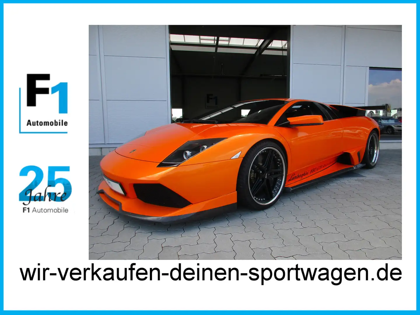 Lamborghini Murciélago LP640 Dt. Fzg. orig. 18´KM Mwst. awb! Naranja - 1