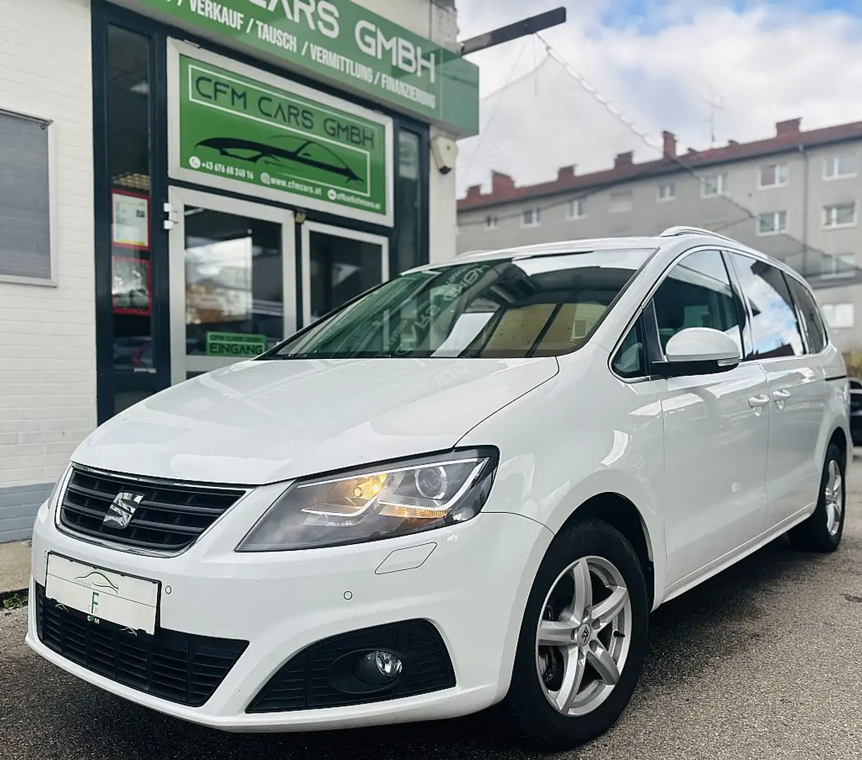 SEAT Alhambra Executive 2,0 TDI CR Blanco - 1