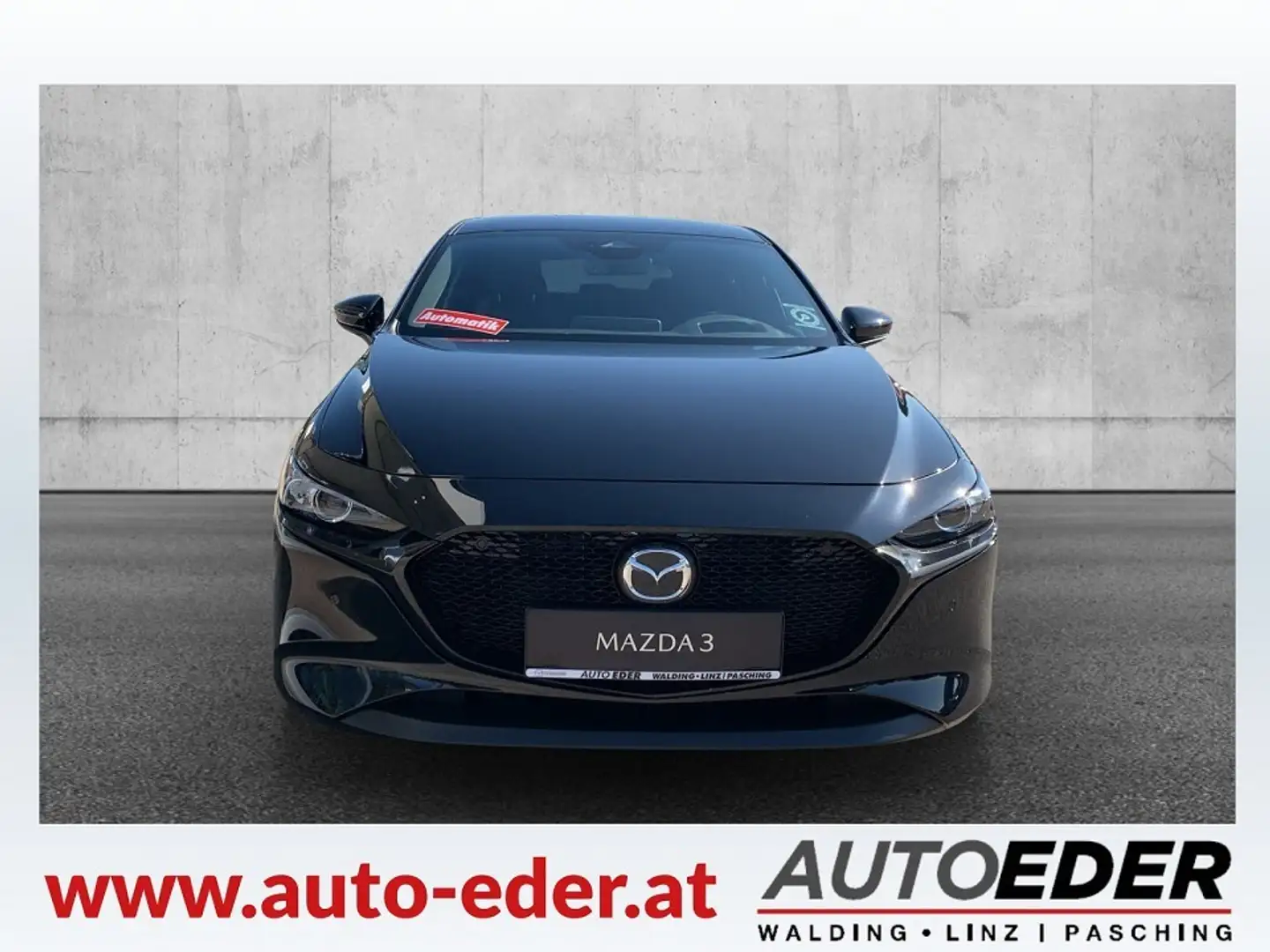 Mazda 3 Mazda3 e-Skyactiv-G140 Homura Aut. Schwarz - 2