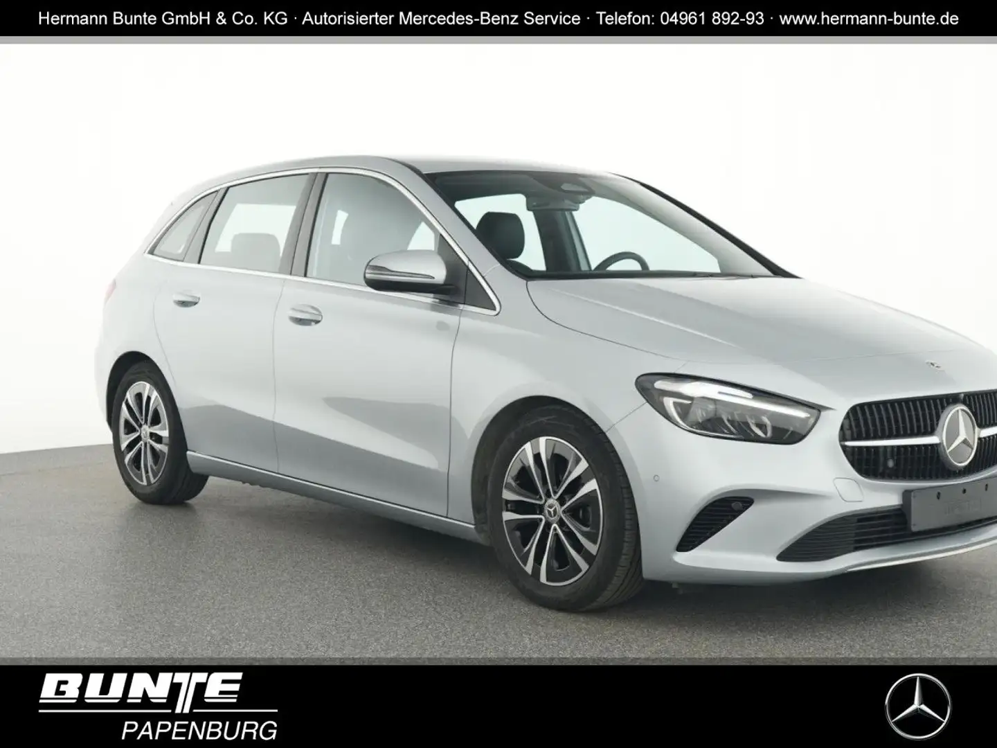 Mercedes-Benz B 180 d PROGRESSIVE/LED/SPUR/NAVI/MBUX/KAMERA Plateado - 1