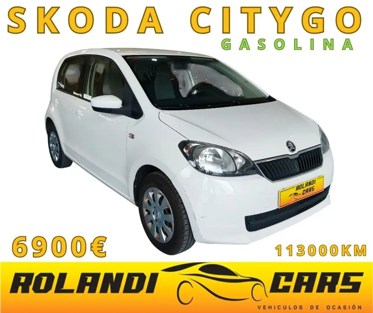 Skoda Citigo 1.0 MPI Active 44kW Blanco - 1