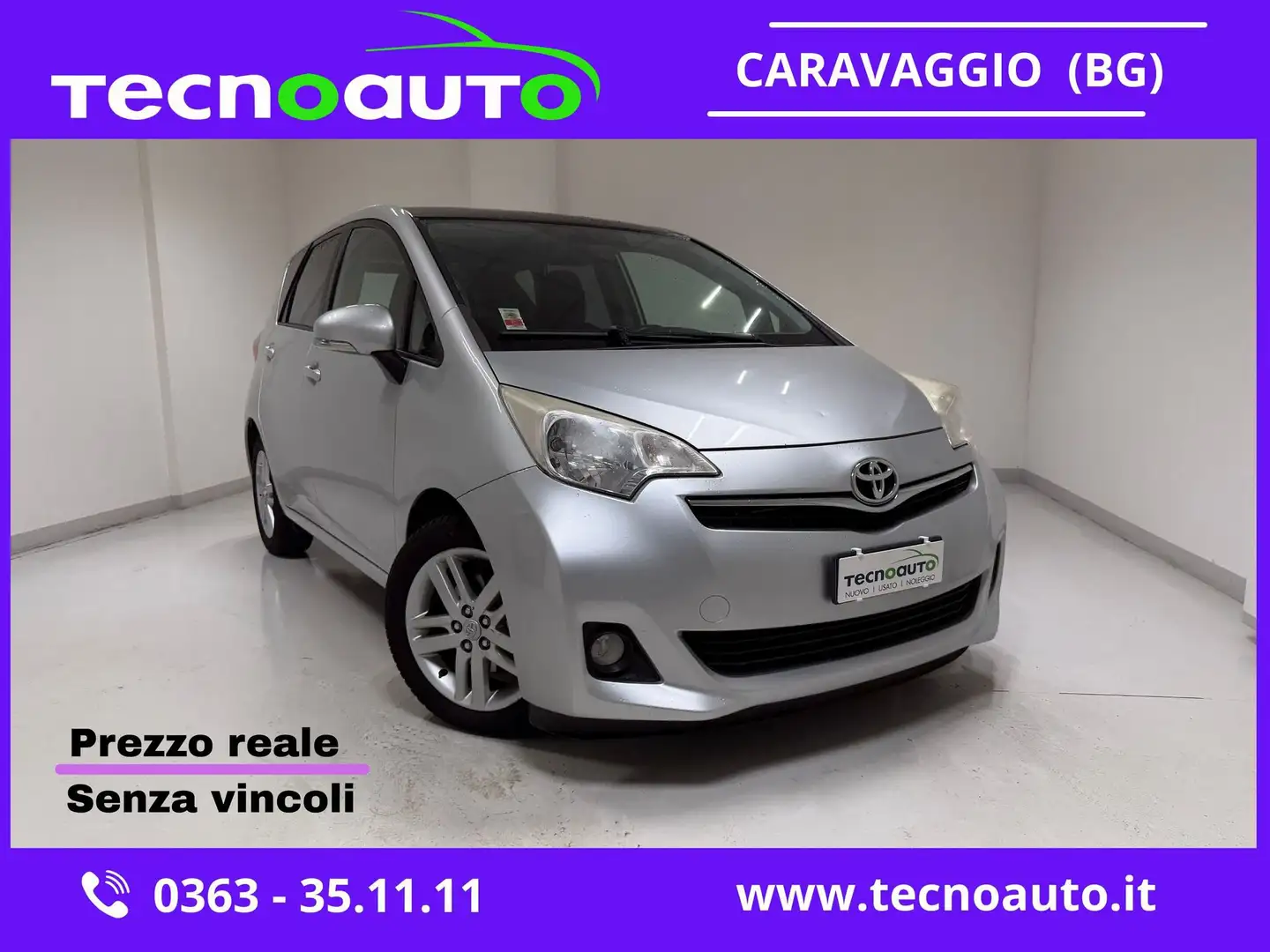 Toyota Verso-S Verso-S 1.4D MT Active Argento - 1
