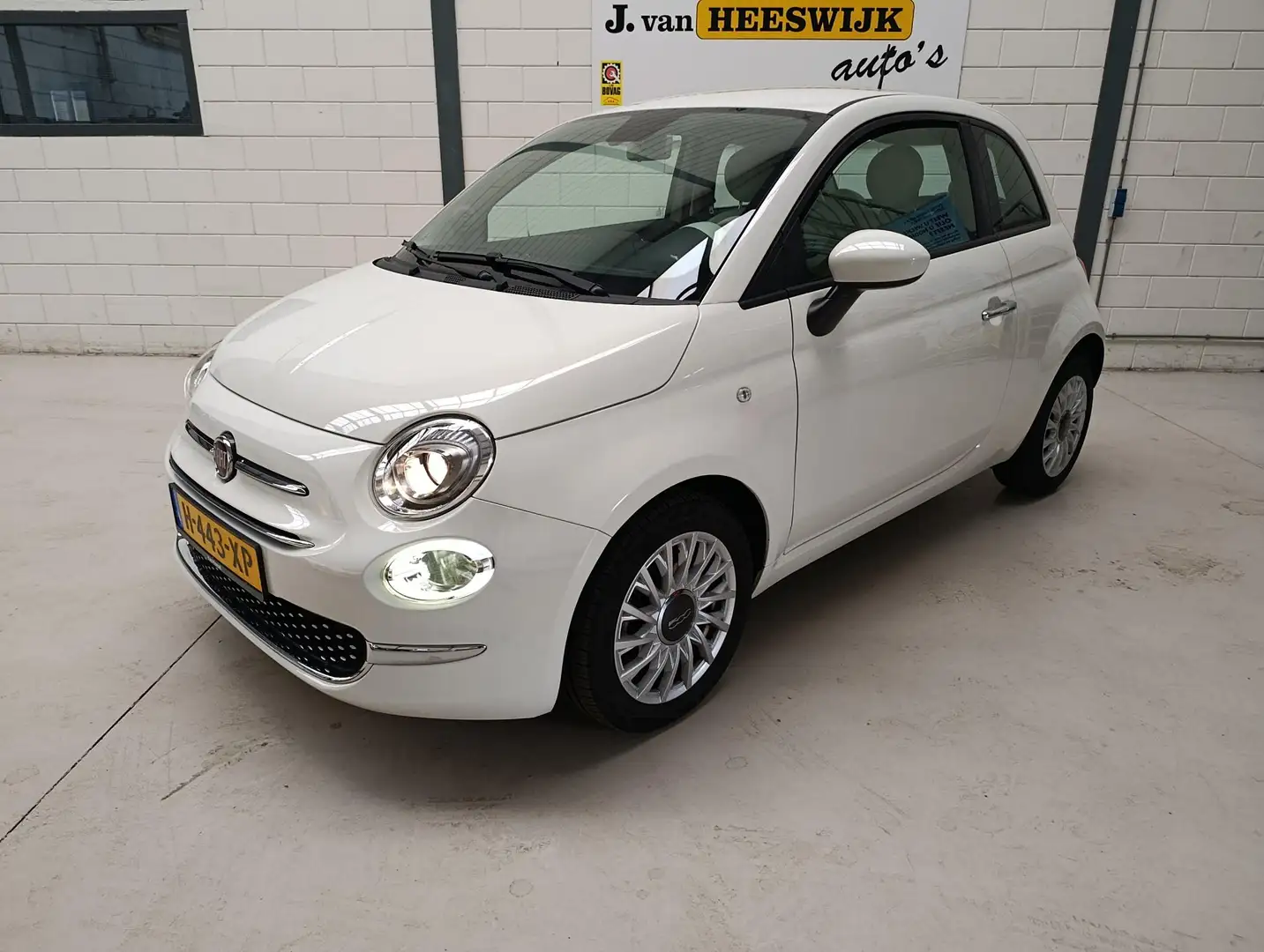 Fiat 500 1.0 Hybrid Lounge Wit - 1