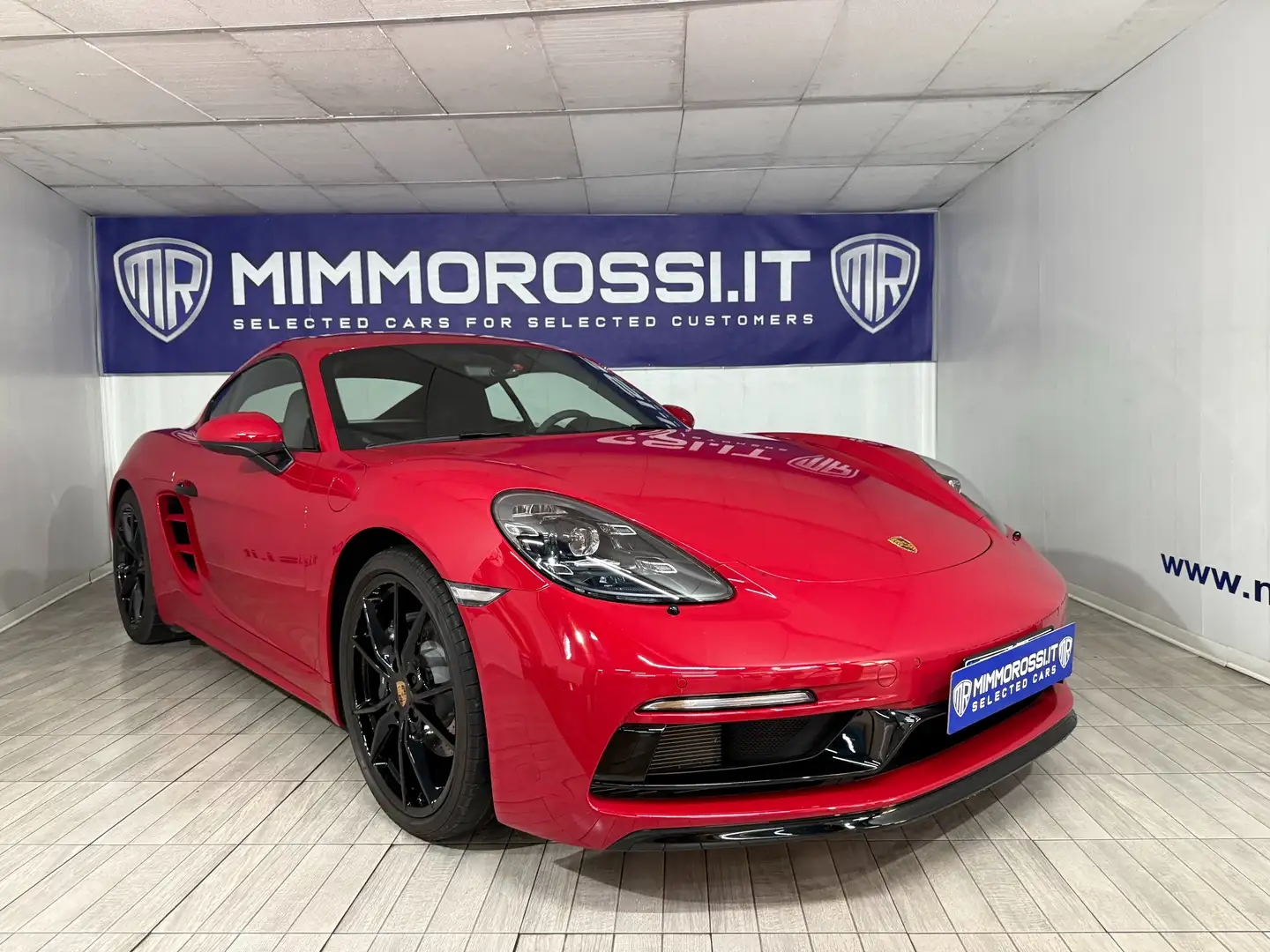 Porsche Cayman 718 2.0 Style Edition PDK Uniproprietario 10000 km Rosso - 1