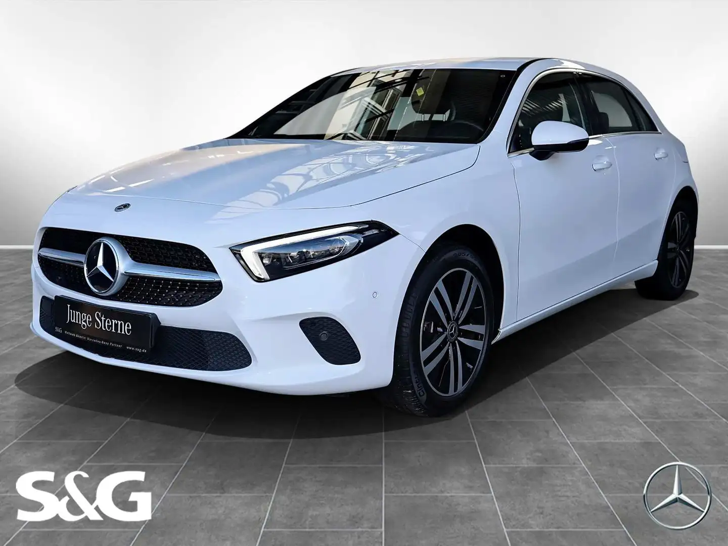 Mercedes-Benz A 250 e Kompaktlimousine Progressive+KAMERA+17" Blanc - 1