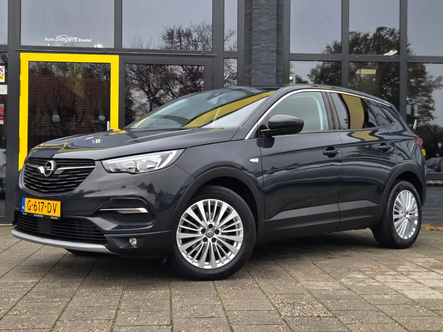 Opel Grandland X 1.2 Turbo Innovation Automaat | Navi | Tel | Cam. Gris - 1
