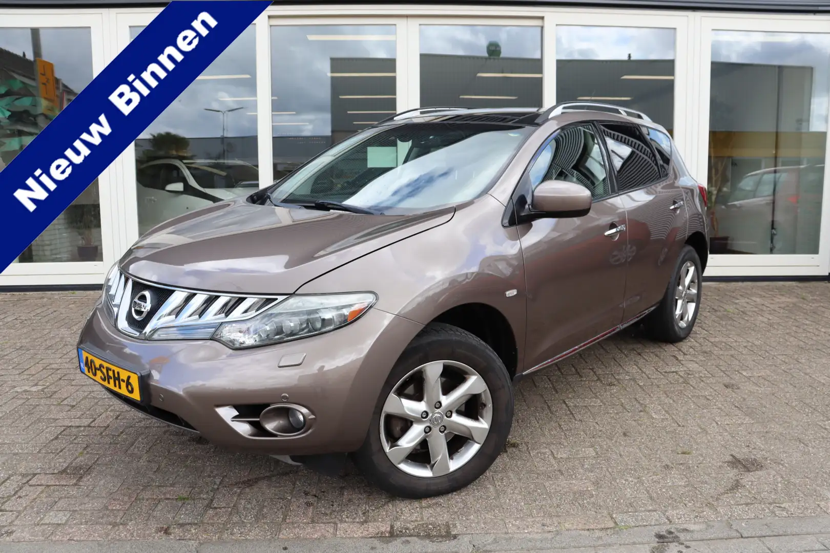 Nissan Murano 3.5 V6, Cruise Control, Airco, Automaat, Camera, T Bruin - 1