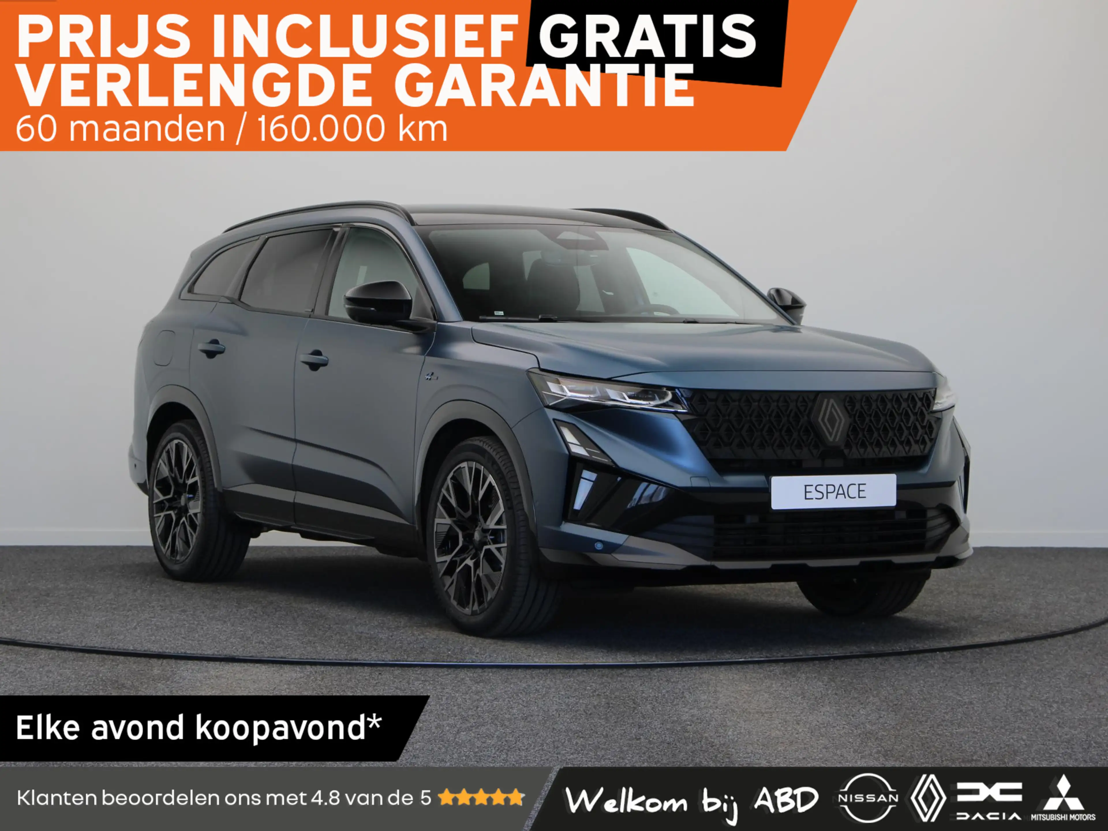 Renault Espace E-Tech full hybrid 200pk esprit Alpine 7p. | Vijf