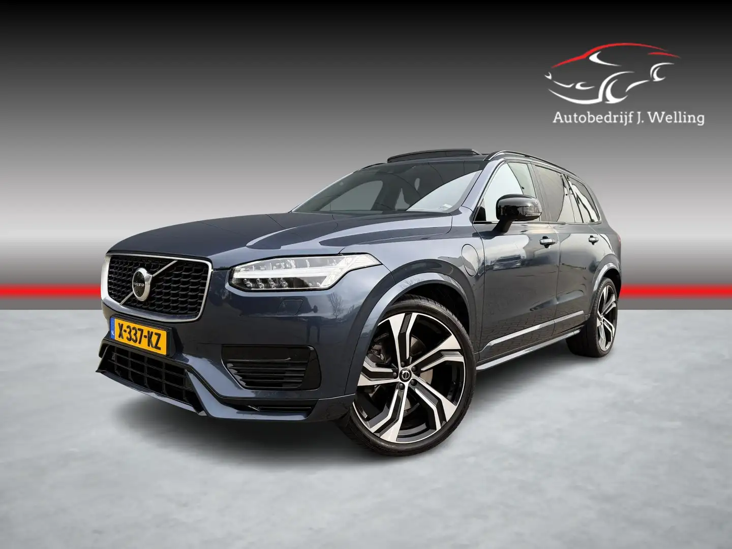 Volvo XC90 2.0 T8 Twin Engine AWD R-design B&O / pano / mass Bleu - 1