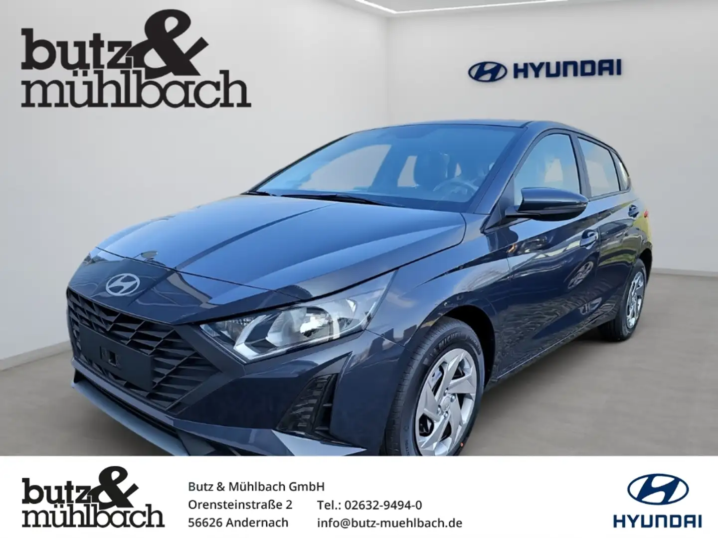 Hyundai i20 Select 1.2 EU6e inkl. Funktionspaket Gri - 1