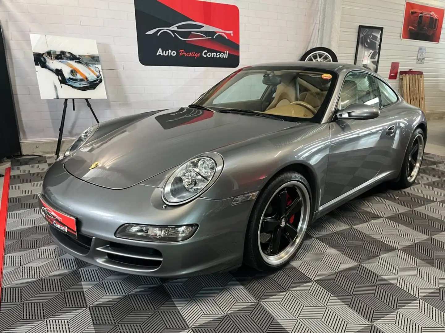 Porsche 997 997 S Tiptronic Gris - 1