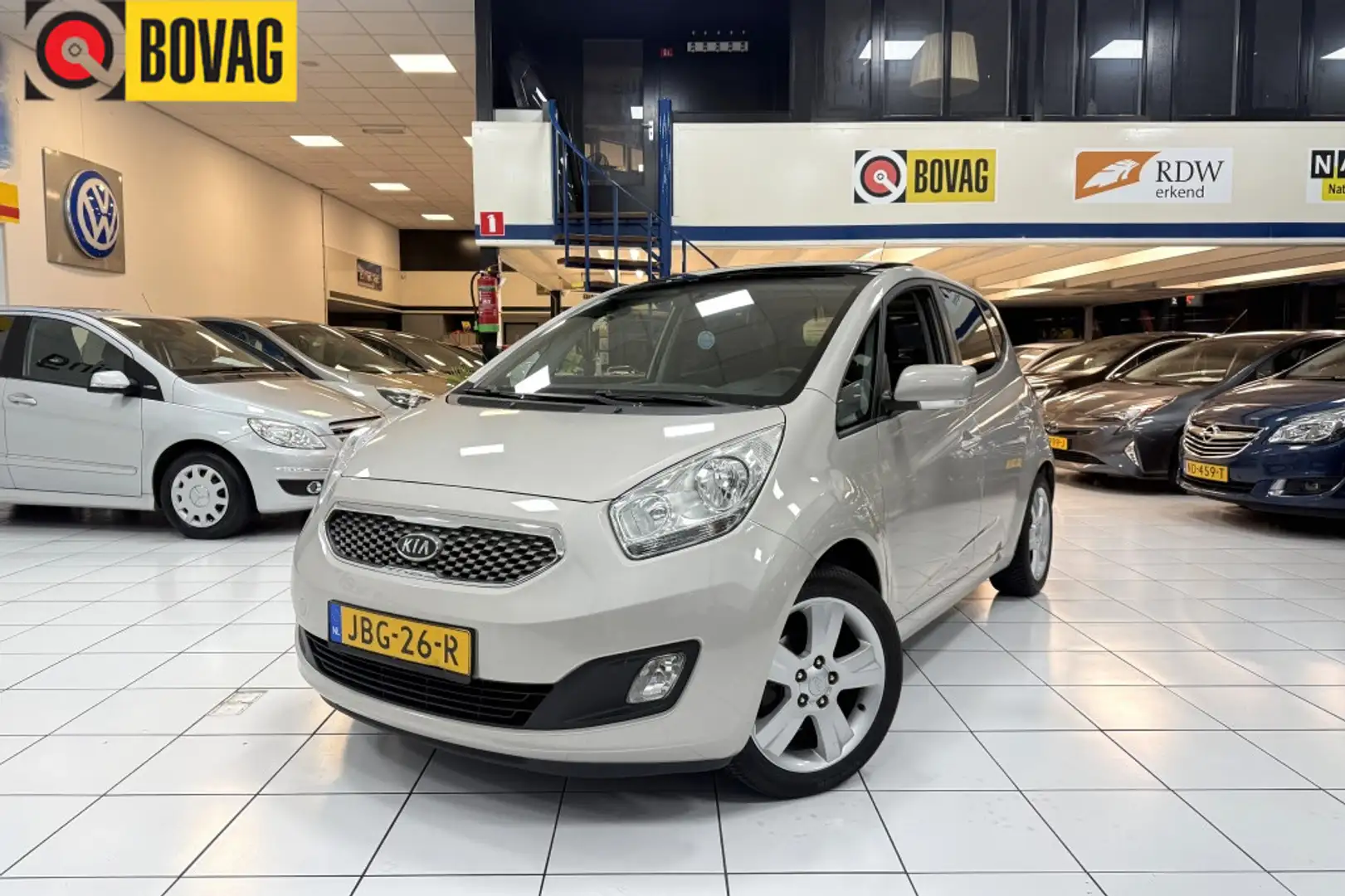 Kia Venga 1.4 CVVT Super Pack Bovag Garantie Panoramadak Gris - 1