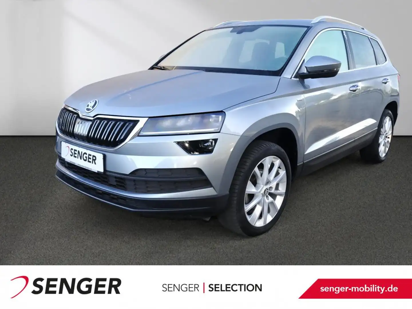 Skoda Karoq 1.5 TSI Ambition Navi AHK Smart Link Gris - 1
