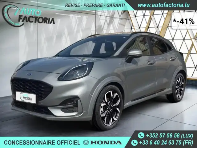 Ford Puma -41% 1.0 HYB 155cv BVA ST Line X+GPS+CAM+LED+Opts