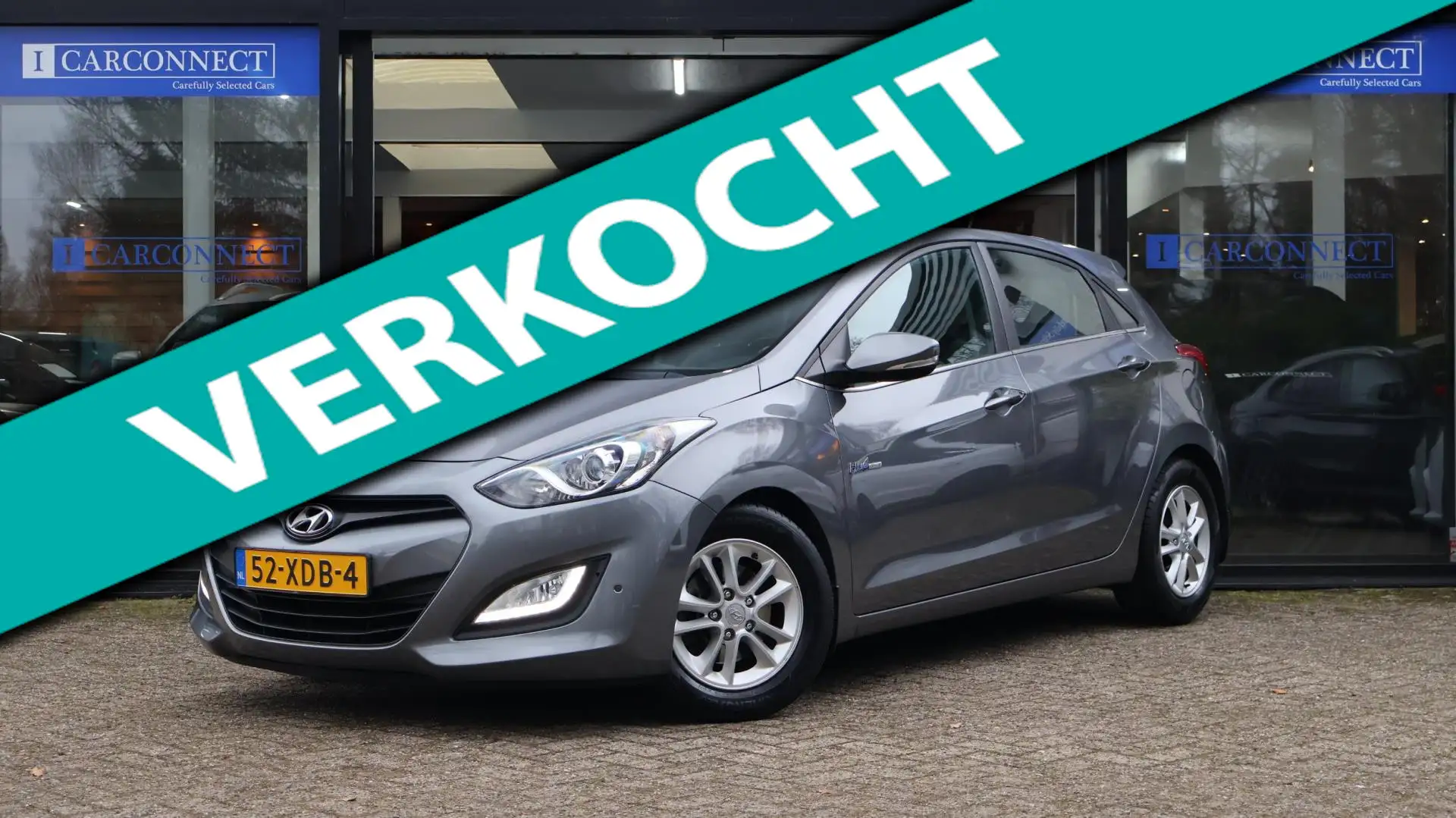 Hyundai i30 1.6 GDI i-Vision 135pk|Camera|Clima|Cruise|Navi|PD Gris - 1