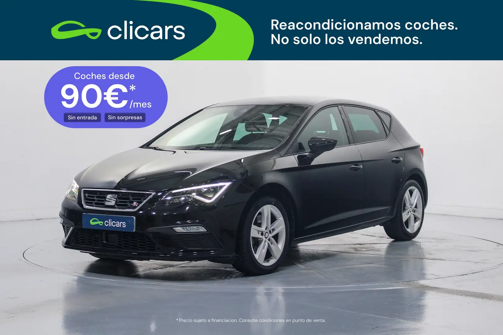 SEAT Leon 1.5 EcoTSI S&S DSG7 FR Fast Edition 150 Negro - 1