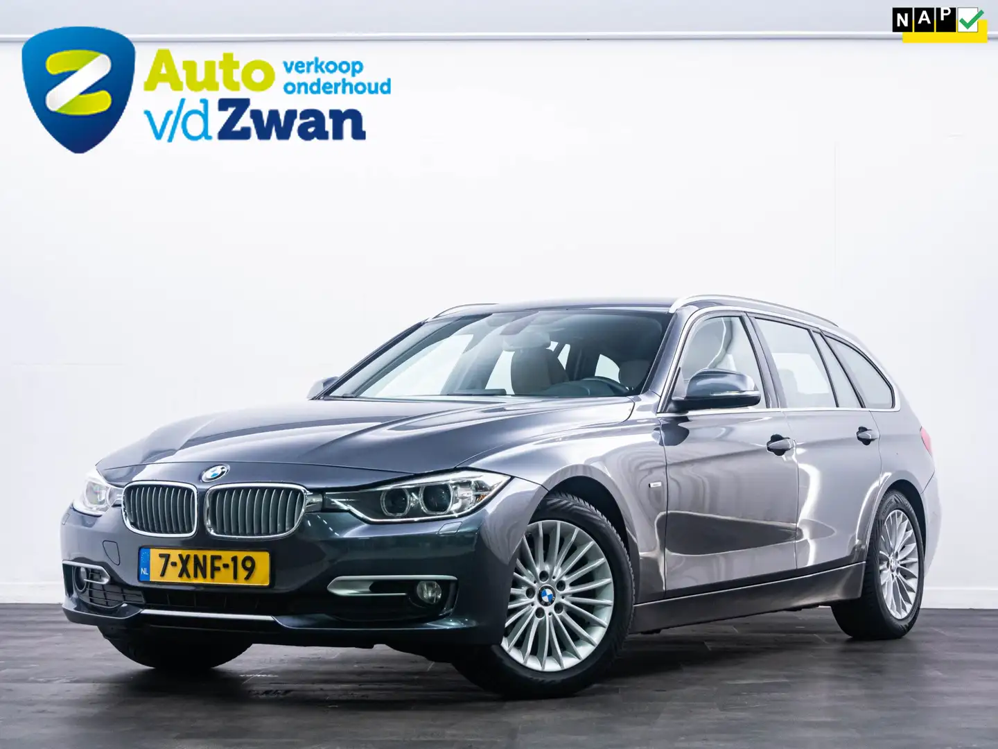 BMW 316 3-serie Touring 316i High Executive Modern Line LE Grau - 1
