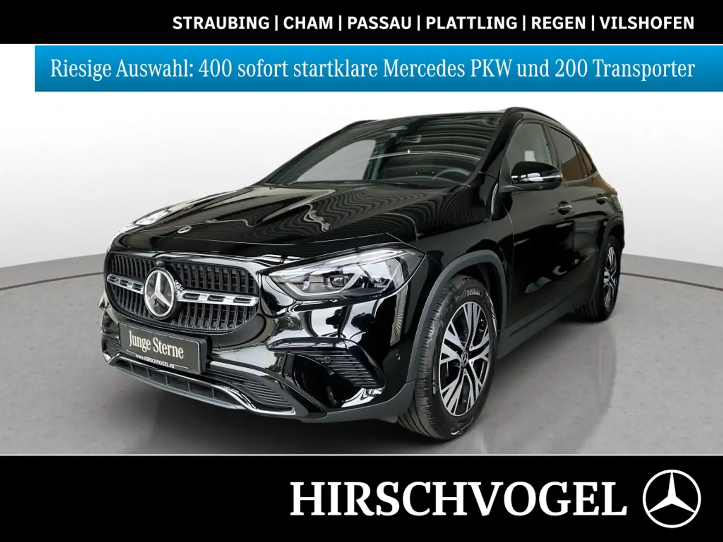Mercedes-Benz GLA 180 Progressive Line+Night+AHK+DISTR+KEYLESS Schwarz - 1