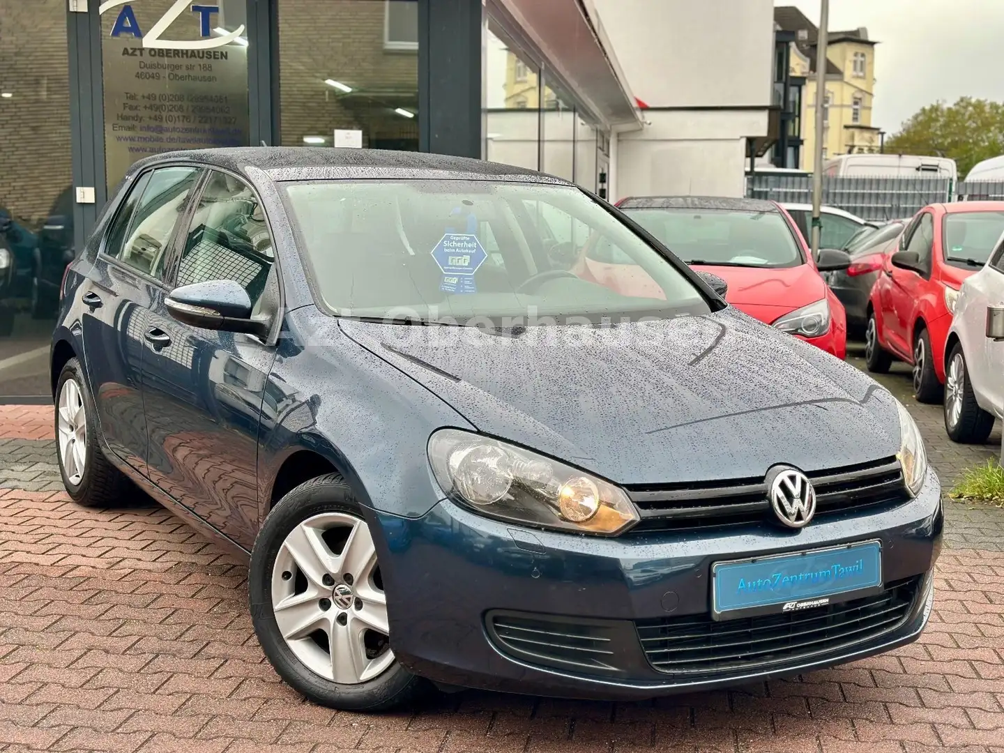 Volkswagen Golf VI Comfortline*1.HAND*KLIMA*PDC*NAVI* Blau - 1