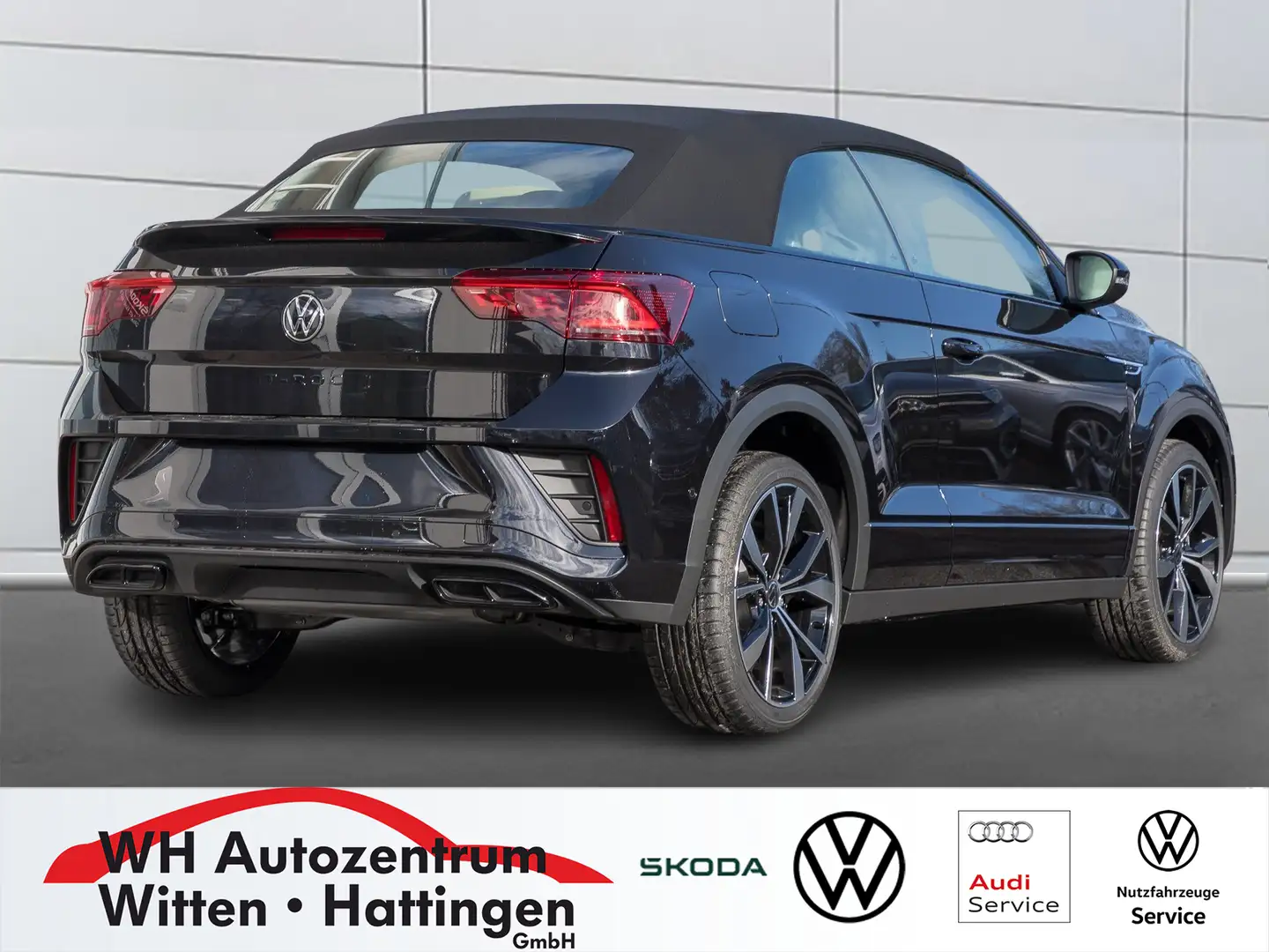 Volkswagen T-Roc Cabriolet 1.5 l TSI DSG R-LINE BLACK STYLE NAVI... Schwarz - 2