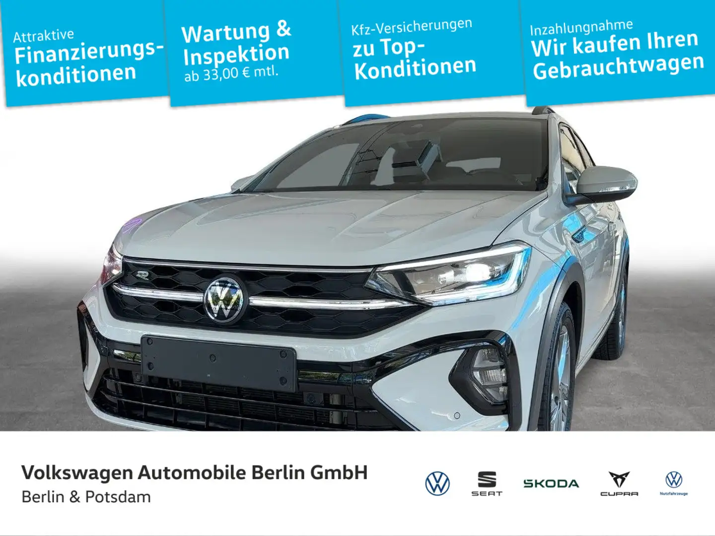 Volkswagen Taigo 1.5 TSI R-Line DSG Navi LED Kamera Grau - 1