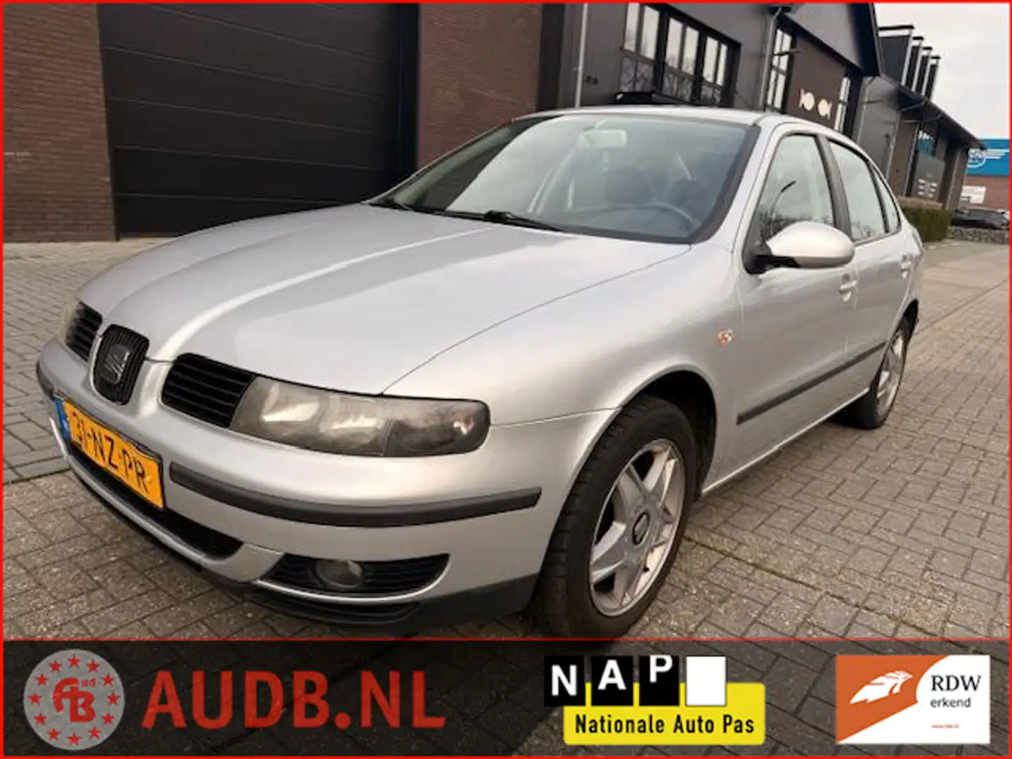 SEAT Toledo 1.8-20V Executive| HALF LEER|CLIMA|ELEKTR.STOEL| Grijs - 1