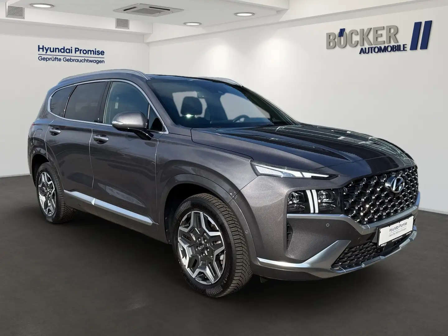 Hyundai SANTA FE 1.6 T-GDi PHEV 4WD Signature PANO Navi Grau - 2