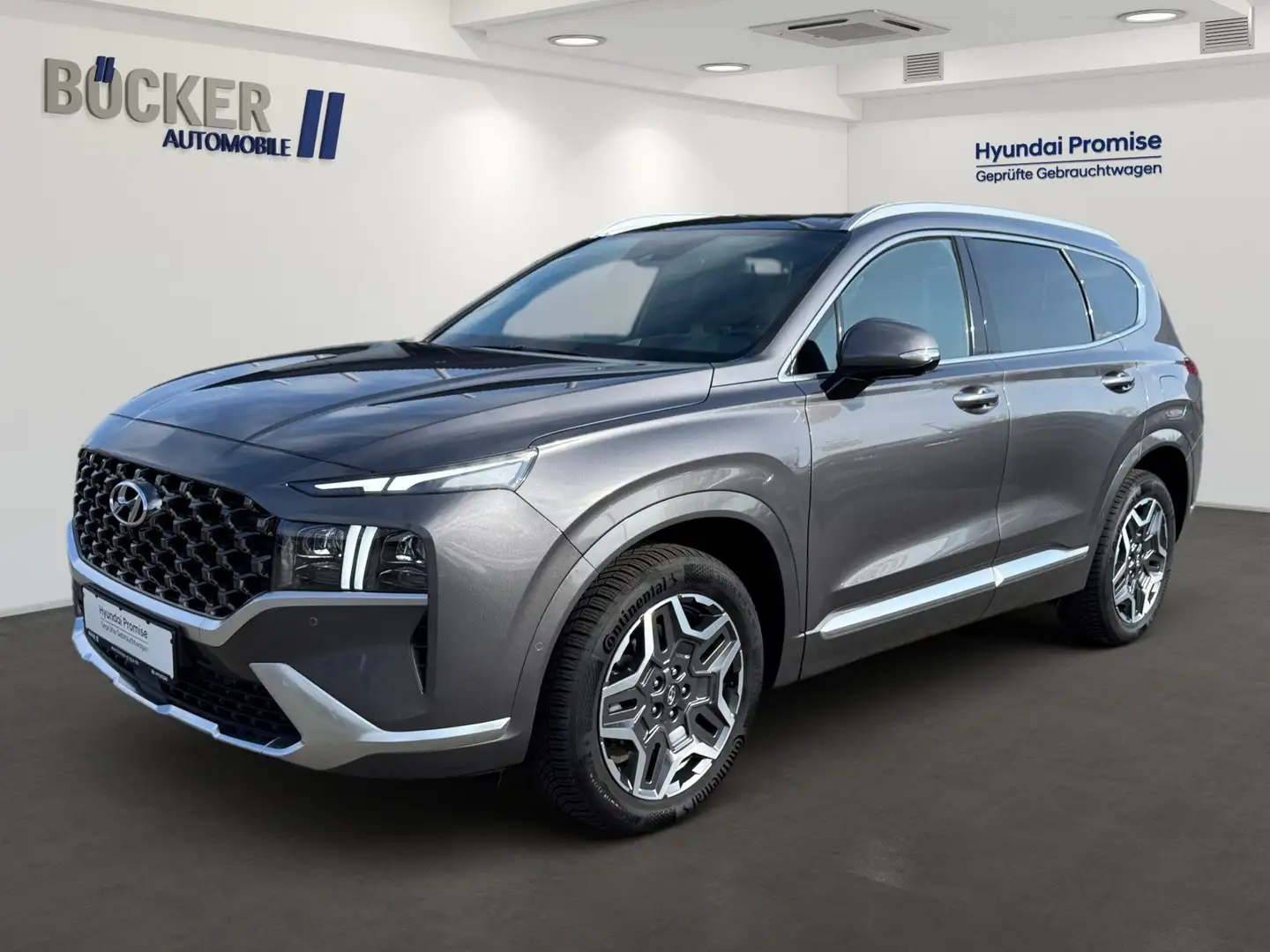 Hyundai SANTA FE 1.6 T-GDi PHEV 4WD Signature PANO Navi Grau - 1