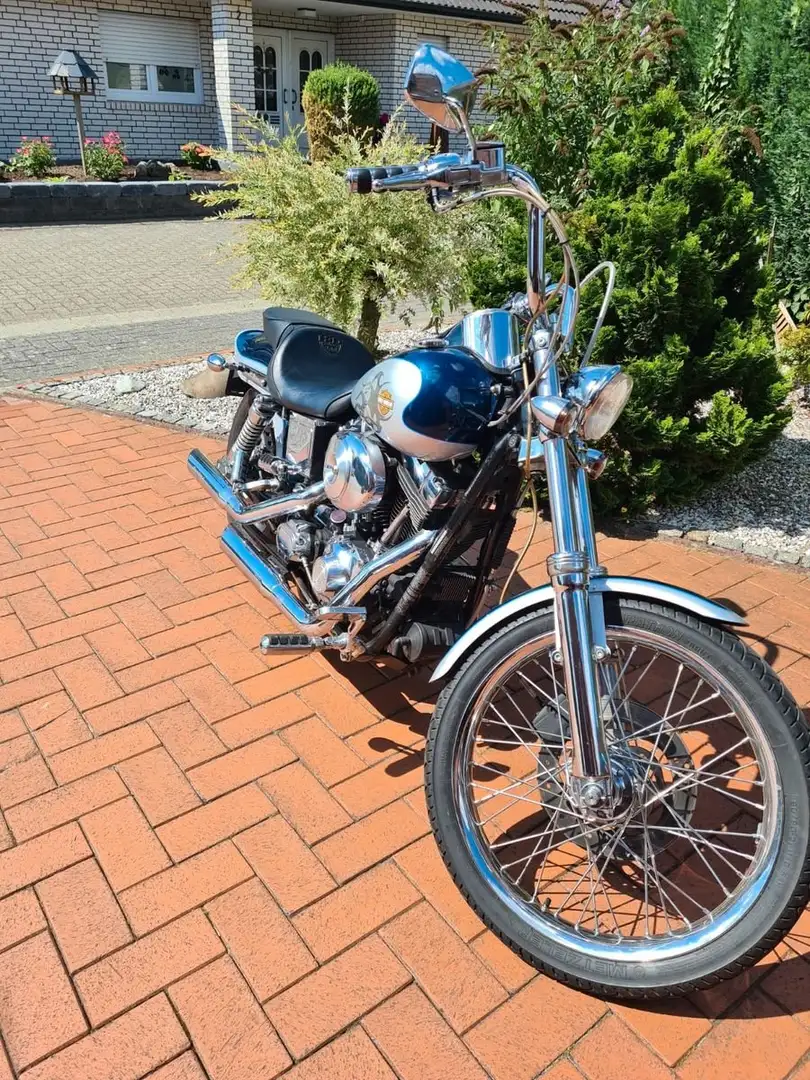 Harley-Davidson FXD WG Dyner Wide Glide California Blu/Azzurro - 1