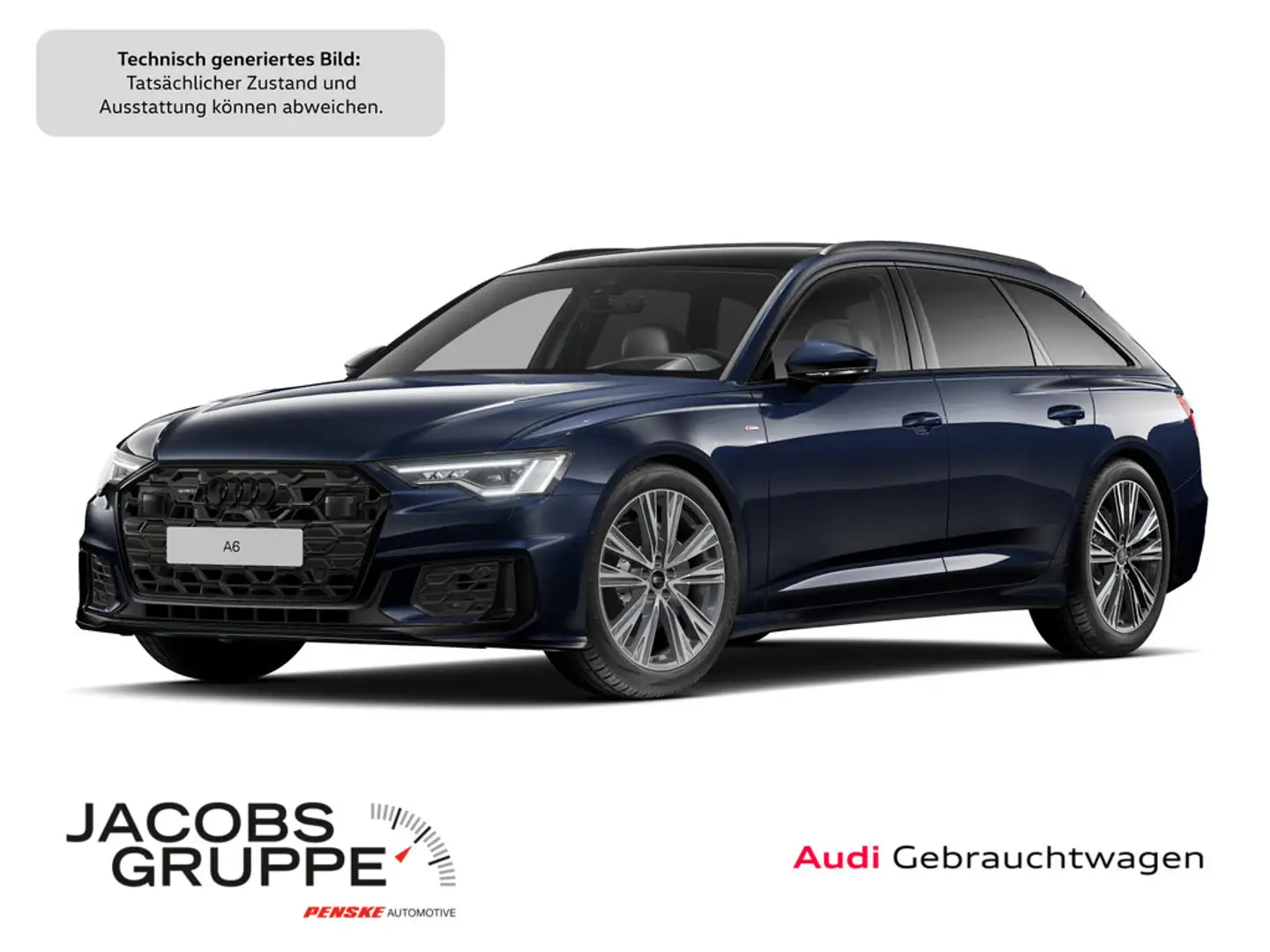 Audi A6 Avant 50 TDI quattro tiptronic S line Pano Blau - 1