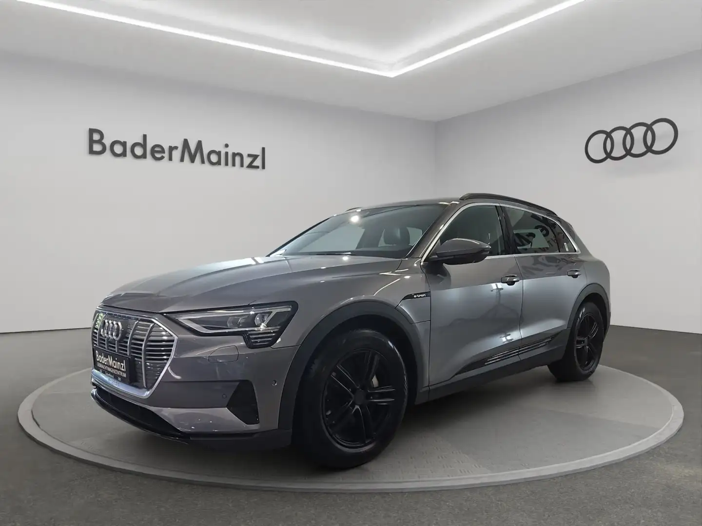 Audi e-tron 55 qu. ACC Luft Pano LED AHK Standkl. Grau - 1