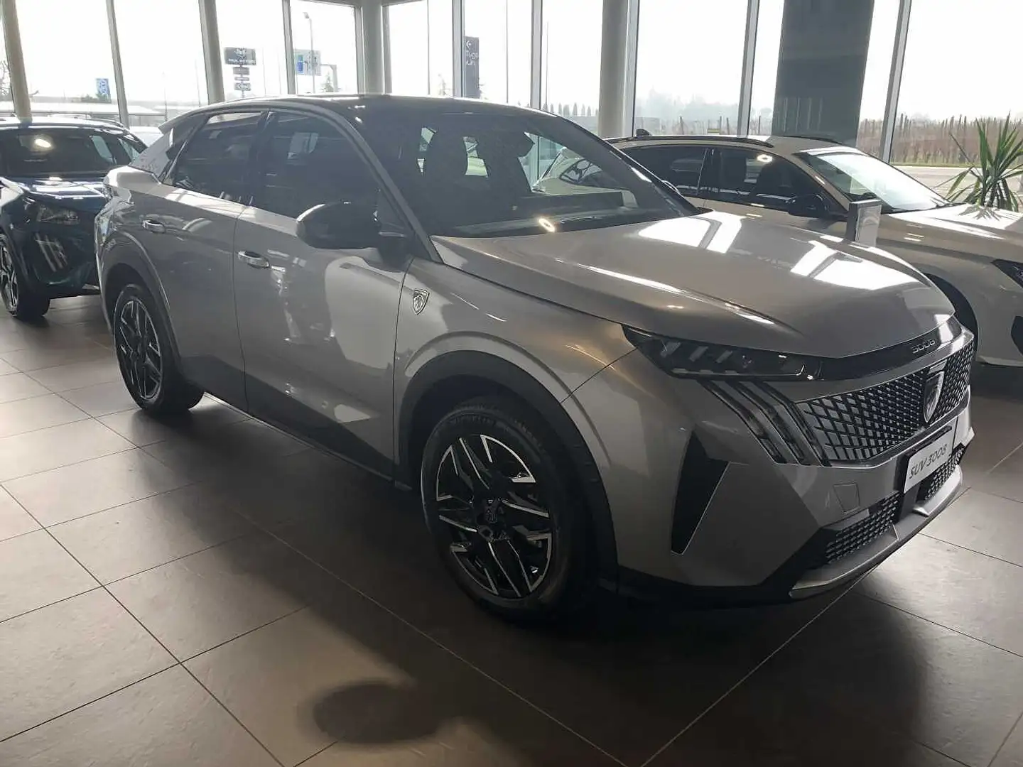 Peugeot 3008 3ª serie Hybrid 145 e-DCS6 GT PRONTA CONSEGNA Grigio - 2