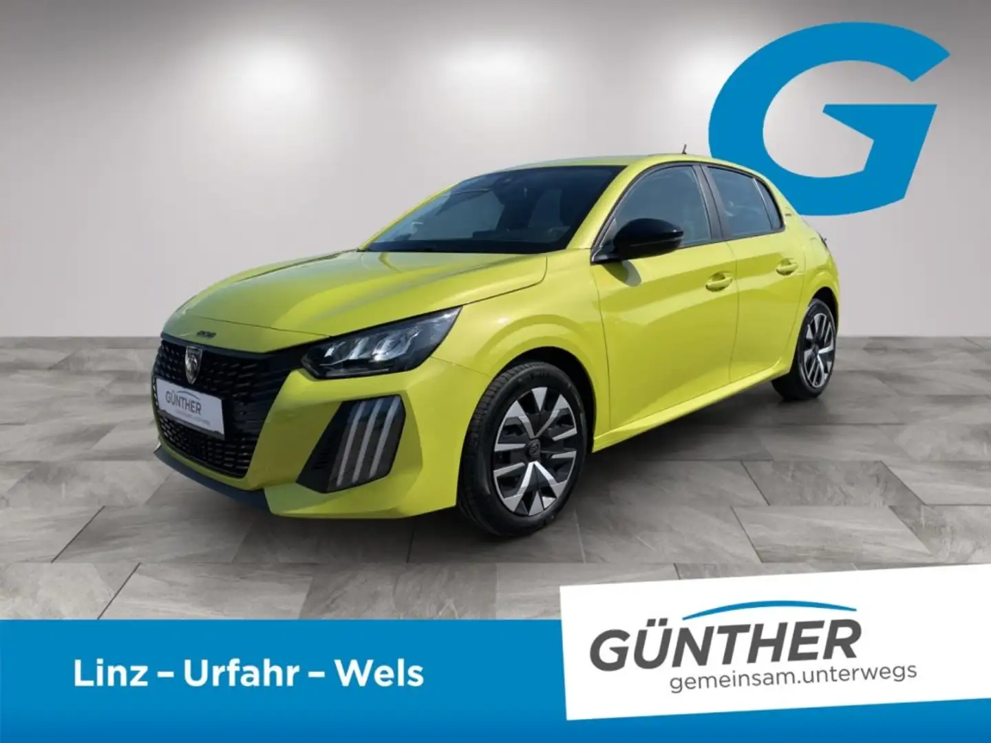 Peugeot 208 1.2 Style PureTech 100 Gelb - 1