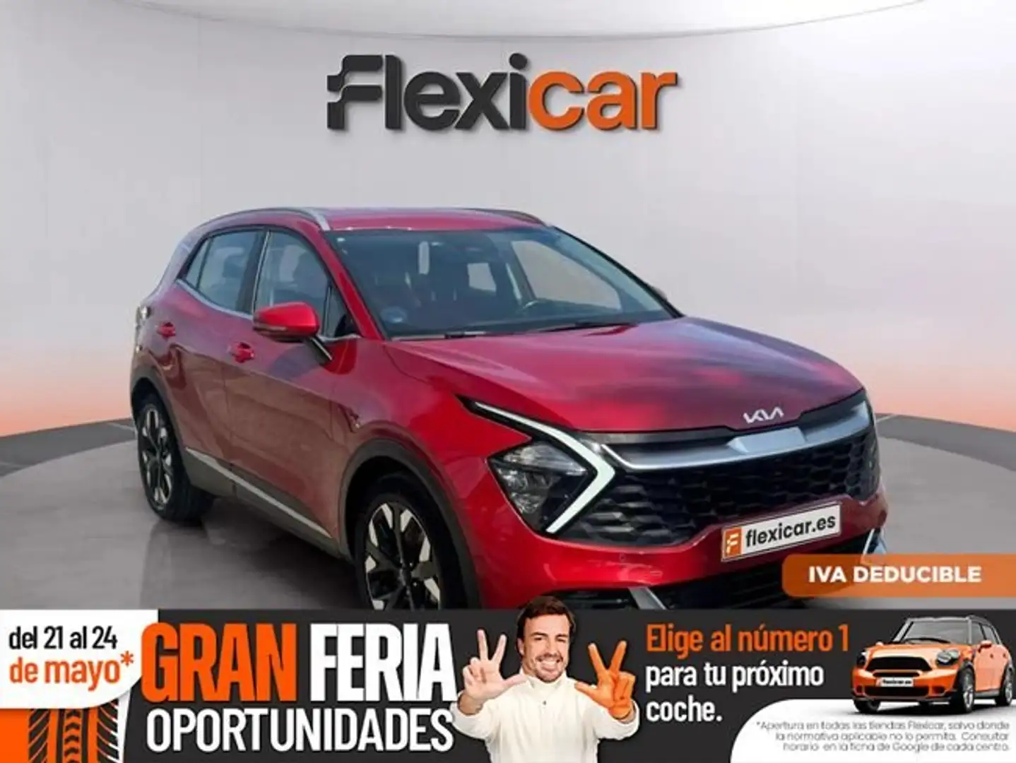 Kia Sportage 1.6 CRDi MHEV 100kW (136CV) Business 4x2 Rojo - 1