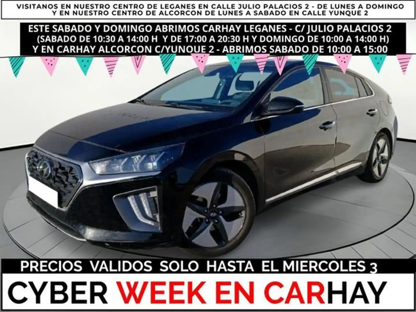 Hyundai IONIQ HEV 1.6 GDI Tecno Negro - 1