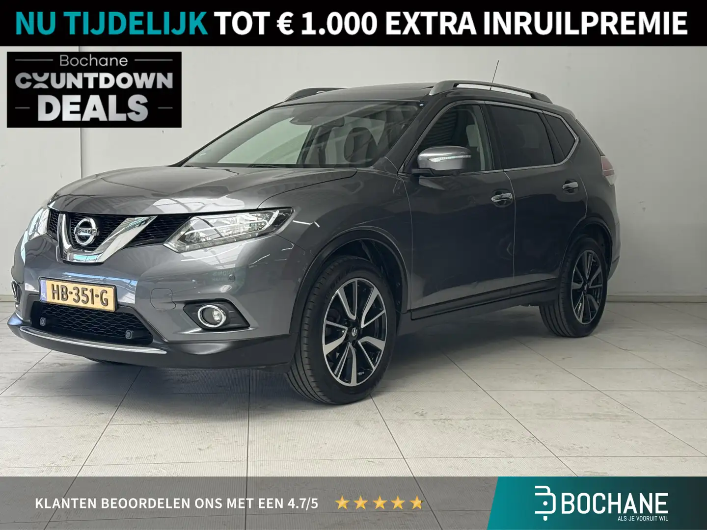 Nissan X-Trail 1.6 DIG-T Connect Edition 7p. | Navigatie | Panora Gris - 1