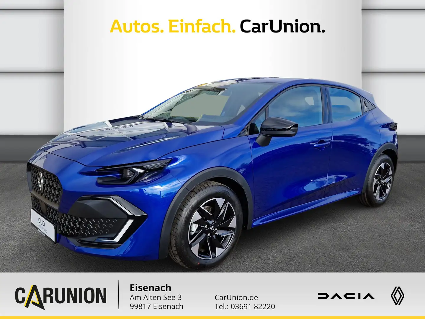 Renault Clio Evolution Full Hybrid E-Tech 160 Blau - 1