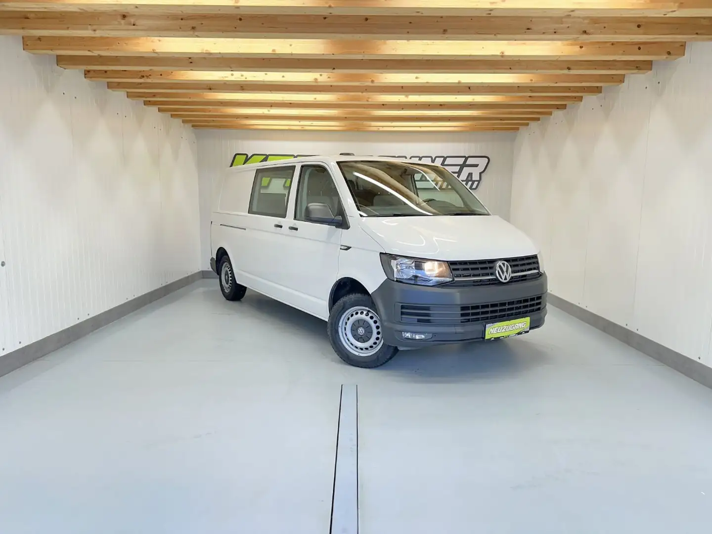 Volkswagen T6 Transporter L2 2.0 TDI "KLIMA*NAVI*FREISPR*AHK" Weiß - 1