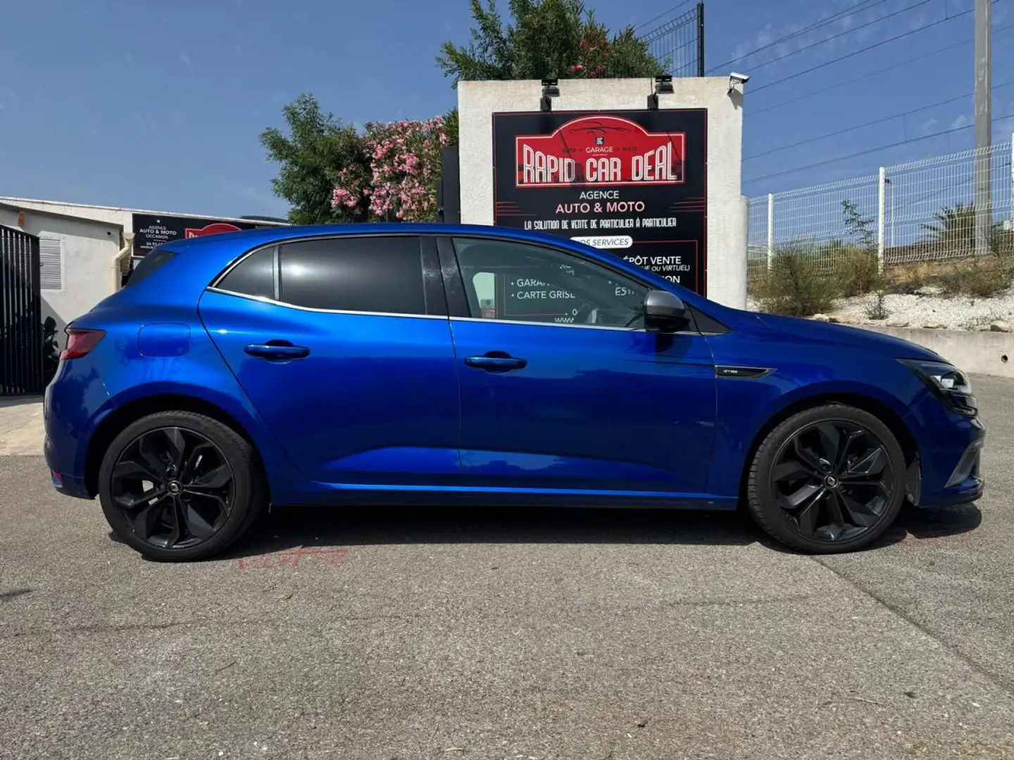 Renault Megane Mégane 1.3 TCe - 160 - BV EDC - FAP  IV BERLINE GT Bleu - 2