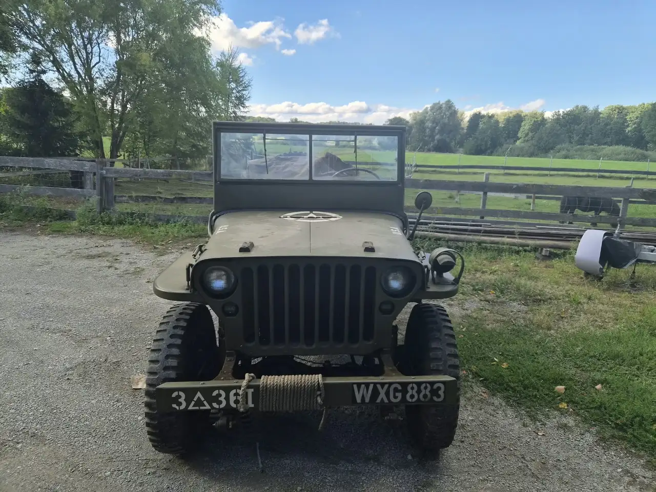 Jeep Willys Militärische Ausstattung, foto 2